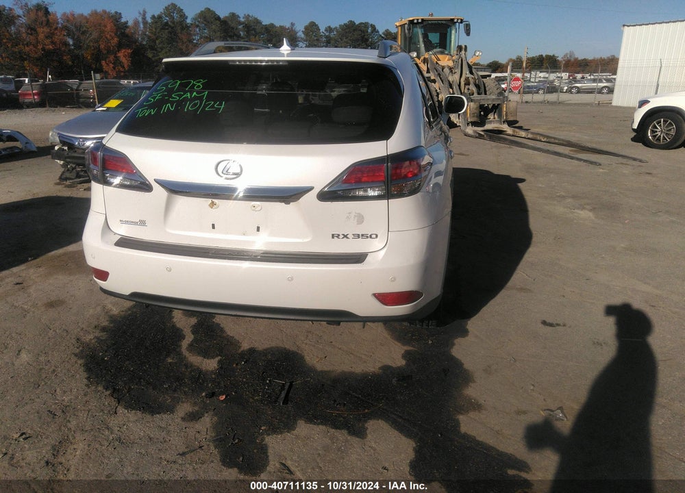 2013 LEXUS RX 350 VIN: 2T2BK1BA9DC208500