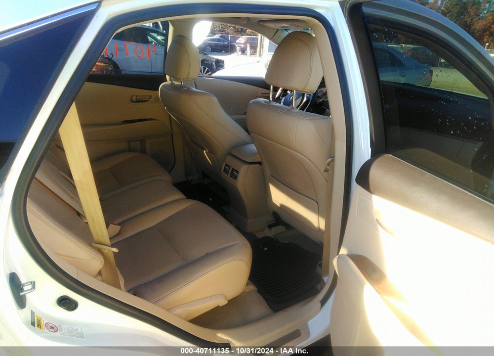 2013 LEXUS RX 350 VIN: 2T2BK1BA9DC208500