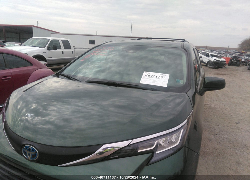 2022 TOYOTA SIENNA LE VIN: 5TDBSKFC4NS069956