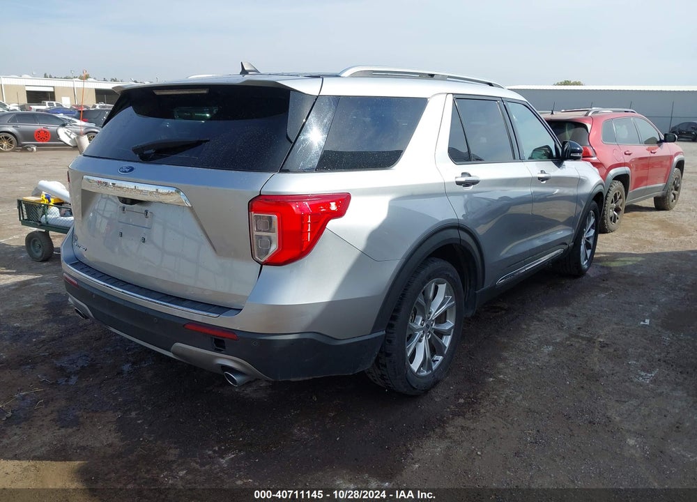 2021 FORD EXPLORER LIMITED VIN: 1FMSK7FH6MGB52169