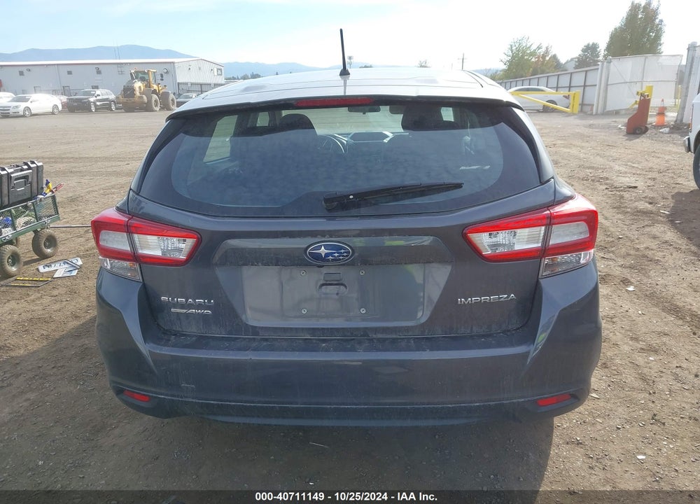 2018 SUBARU IMPREZA 2.0I VIN: 4S3GTAA68J3750762