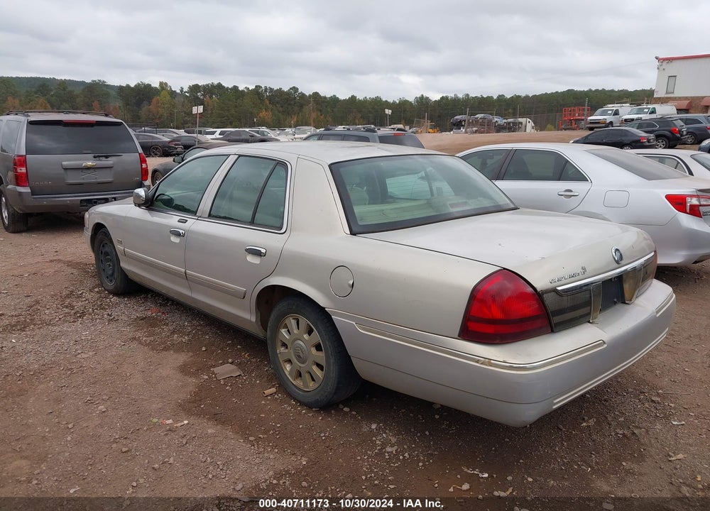 2008 MERCURY GRAND MARQUIS LS VIN: 2MEHM75VX8X626994