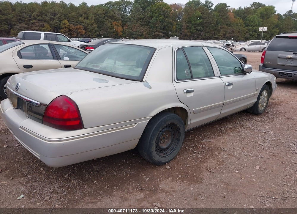 2008 MERCURY GRAND MARQUIS LS VIN: 2MEHM75VX8X626994