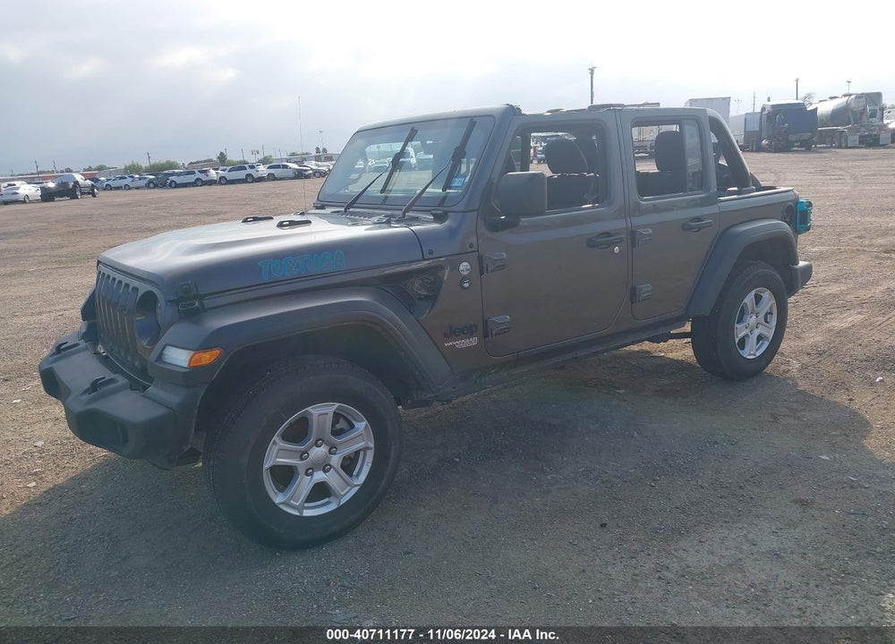 2021 JEEP WRANGLER UNLIMITED SPORT S 4X4 VIN: 1C4HJXDN8MW728635