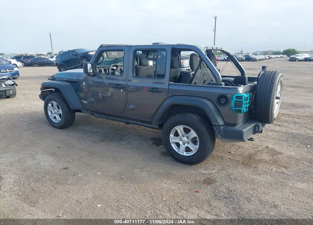 2021 JEEP WRANGLER UNLIMITED SPORT S 4X4 VIN: 1C4HJXDN8MW728635