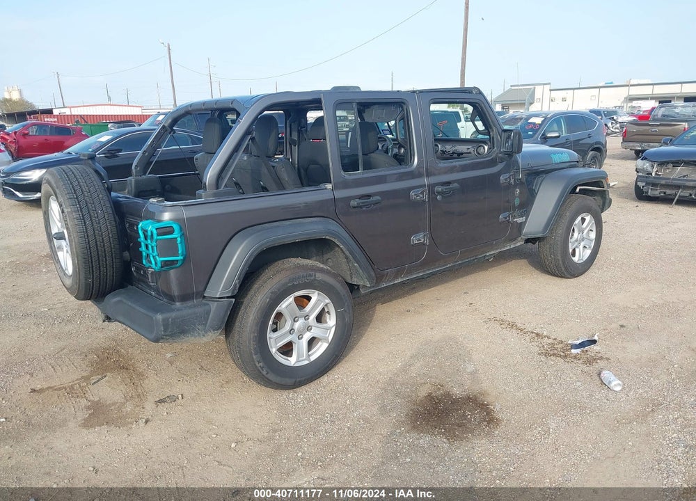 2021 JEEP WRANGLER UNLIMITED SPORT S 4X4 VIN: 1C4HJXDN8MW728635
