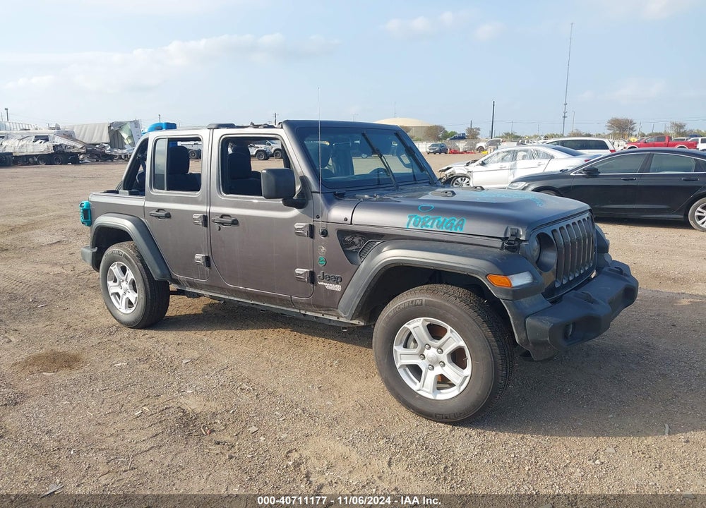 2021 JEEP WRANGLER UNLIMITED SPORT S 4X4 VIN: 1C4HJXDN8MW728635