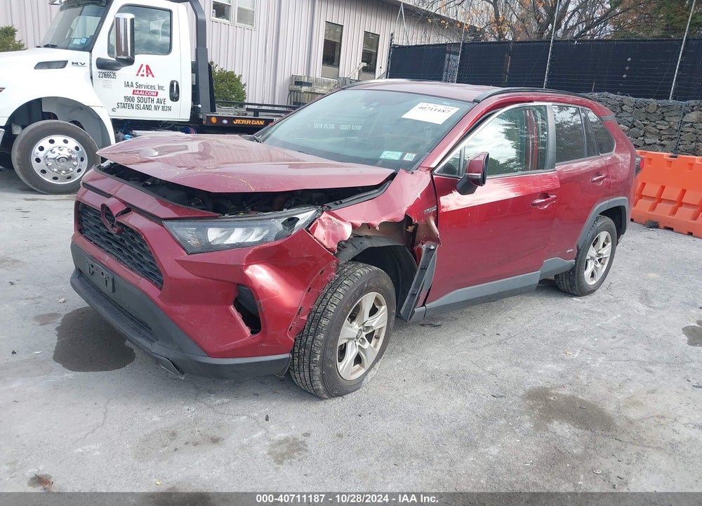 2019 TOYOTA RAV4 HYBRID LE VIN: 2T3MWRFVXKW026689