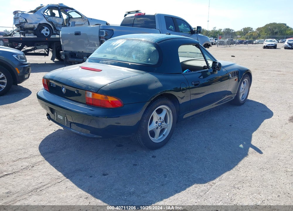 1997 BMW Z3 1.9L VIN: 4USCH7327VLB78096