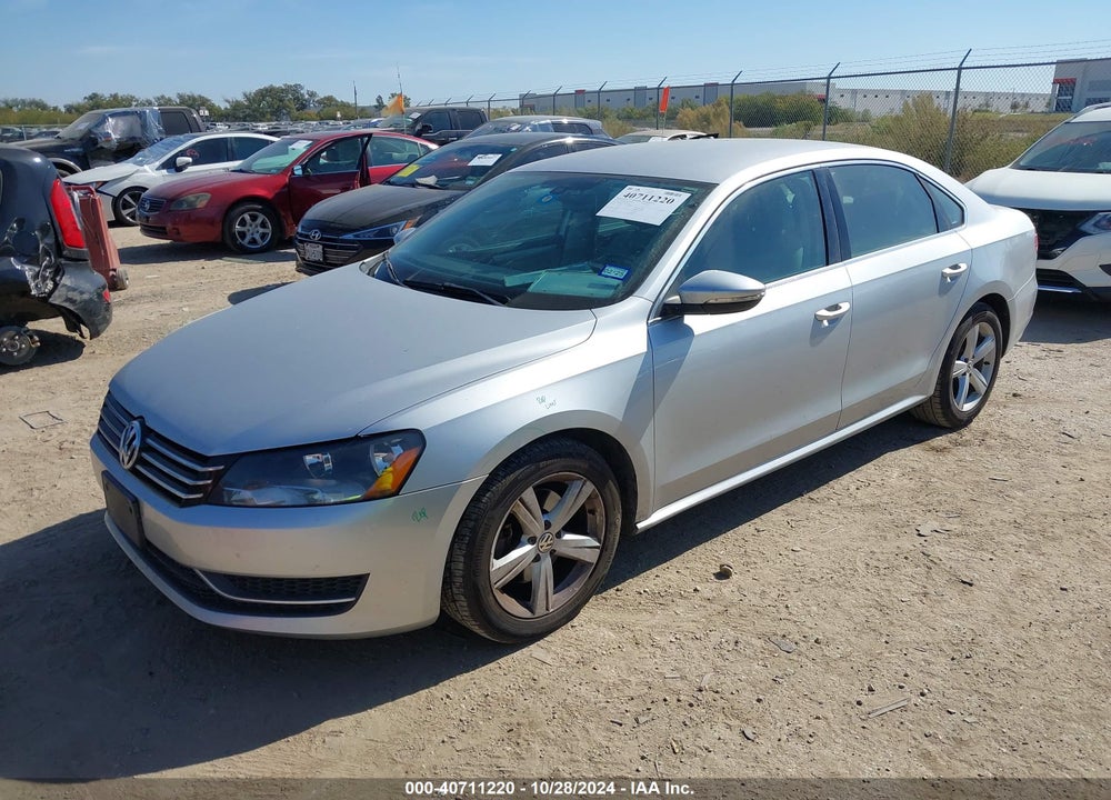 2012 VOLKSWAGEN PASSAT 2.5L SE VIN: 1VWBH7A37CC057718