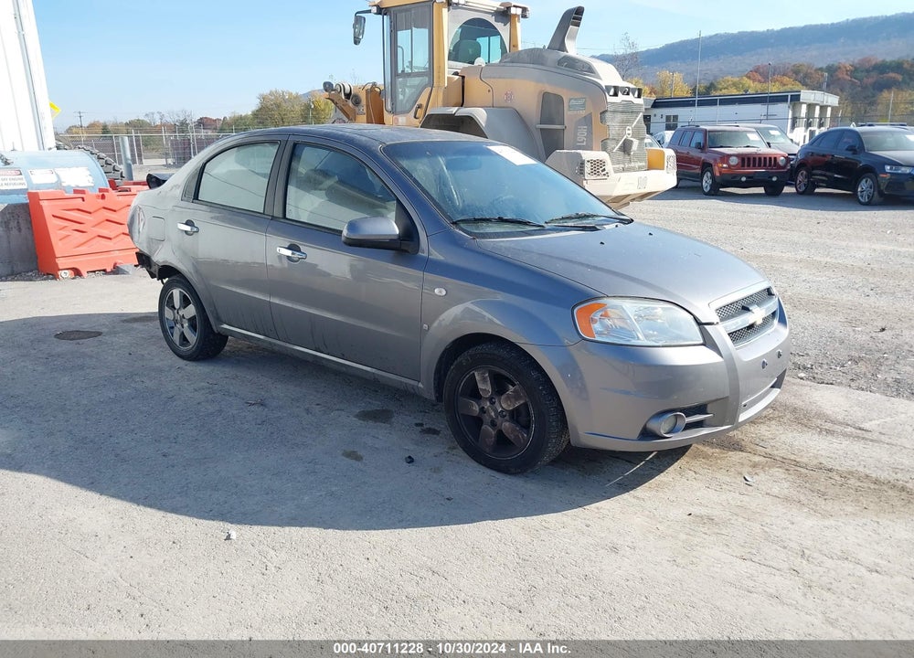 2008 CHEVROLET AVEO LT VIN: KL1TG56668B101584