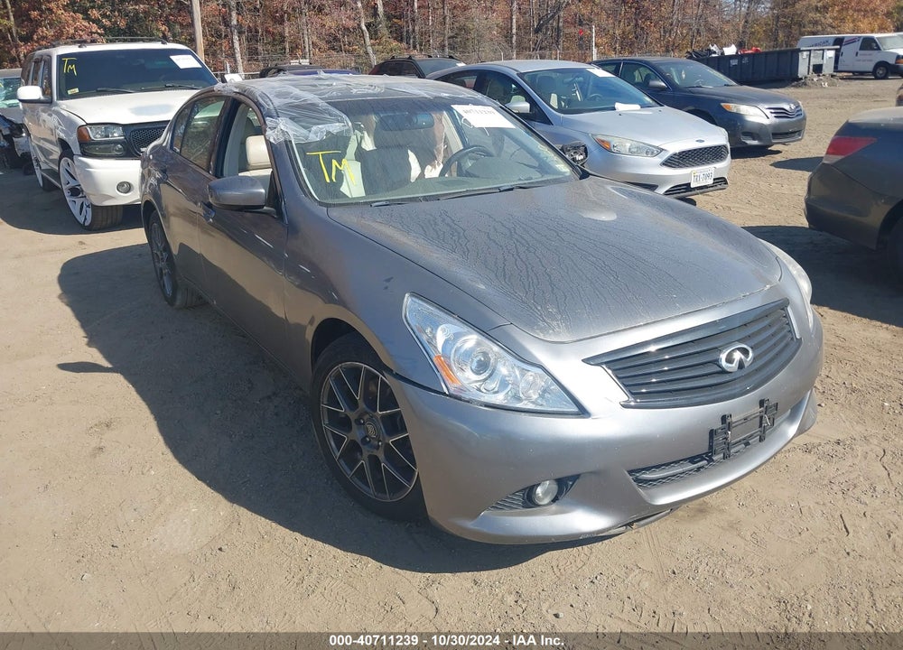 2013 INFINITI G37X VIN: JN1CV6AR2DM765033