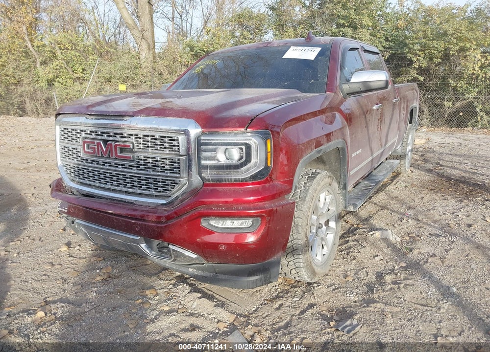 2017 GMC SIERRA 1500 DENALI VIN: 3GTU2PEC5HG133190