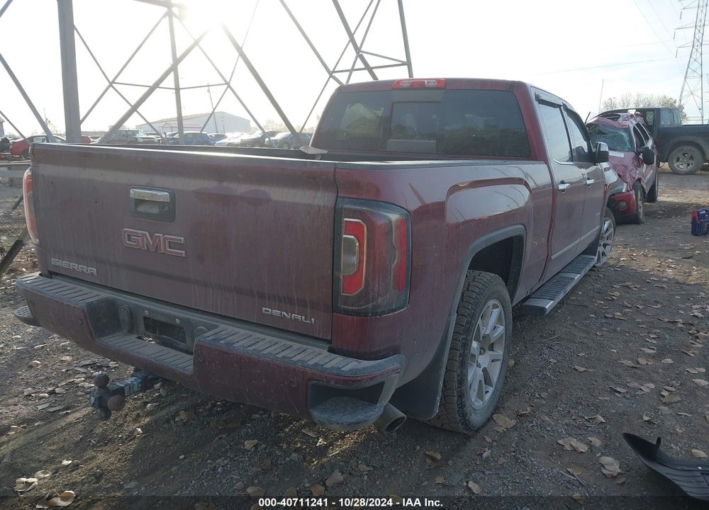 2017 GMC SIERRA 1500 DENALI VIN: 3GTU2PEC5HG133190
