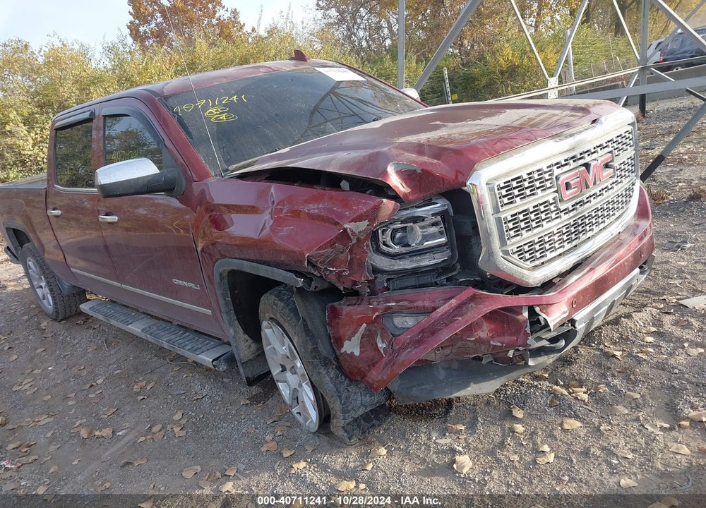 2017 GMC SIERRA 1500 DENALI VIN: 3GTU2PEC5HG133190