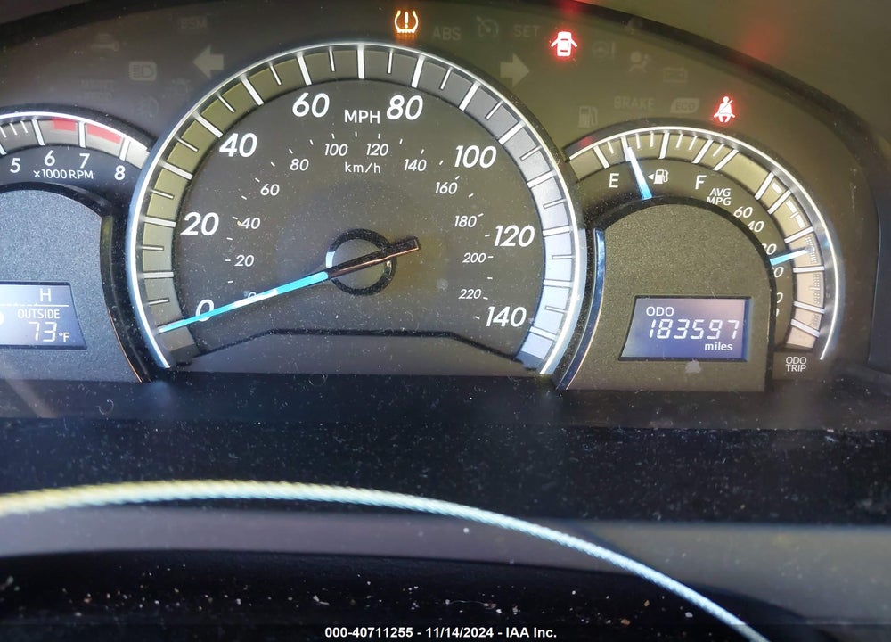 2014 TOYOTA CAMRY SE VIN: 4T1BF1FK7EU812493
