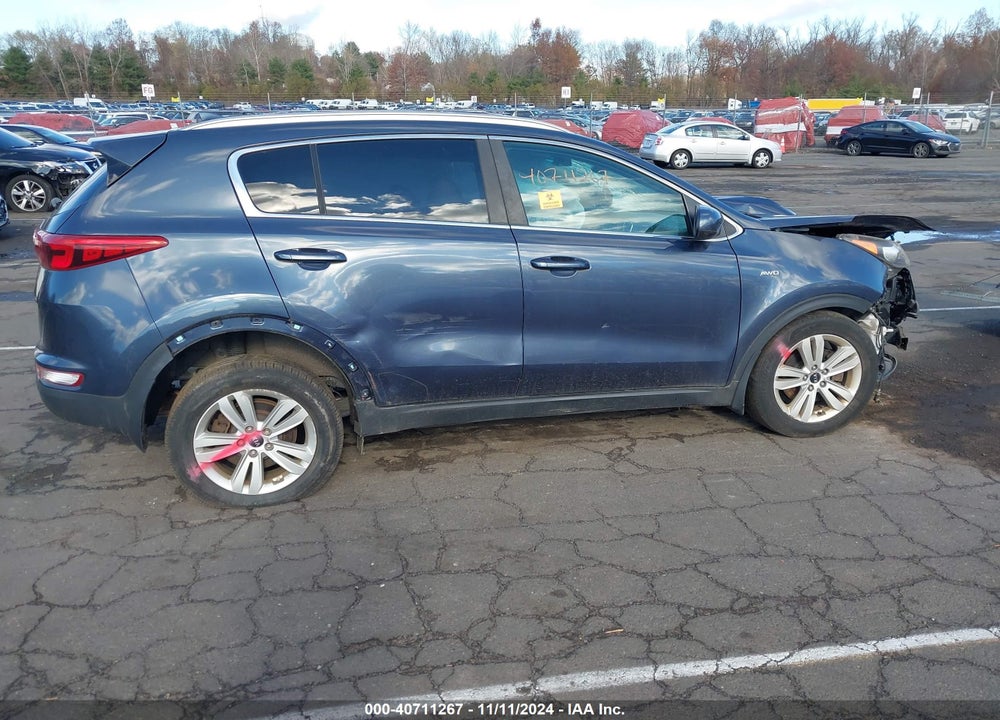 2017 KIA SPORTAGE LX VIN: KNDPMCAC2H7237427