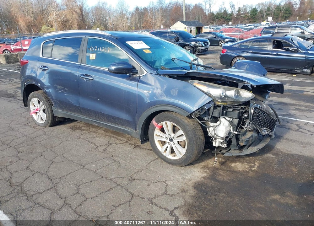2017 KIA SPORTAGE LX VIN: KNDPMCAC2H7237427