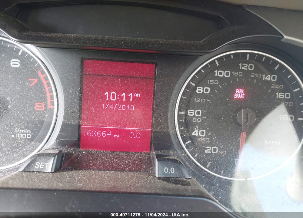 2010 AUDI A4 2.0T PREMIUM VIN: WAUBFAFL3AN024521