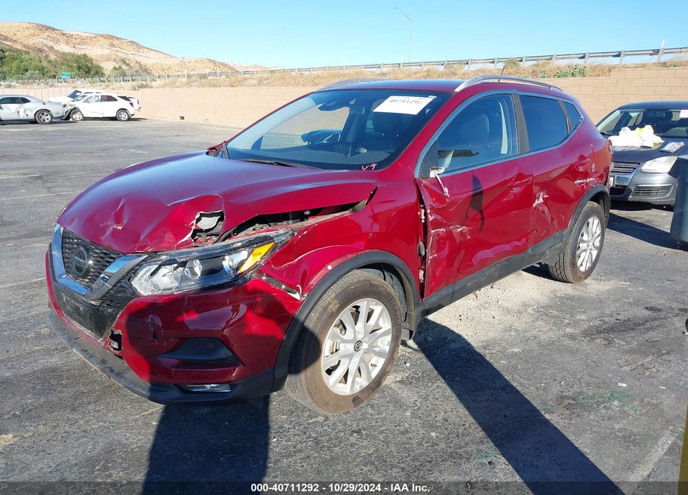 2021 NISSAN ROGUE SPORT SV FWD XTRONIC CVT VIN: JN1BJ1BV7MW318322