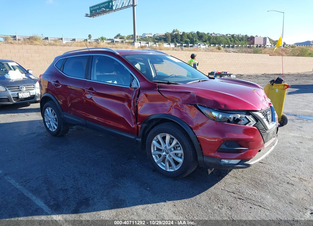 2021 NISSAN ROGUE SPORT SV FWD XTRONIC CVT VIN: JN1BJ1BV7MW318322