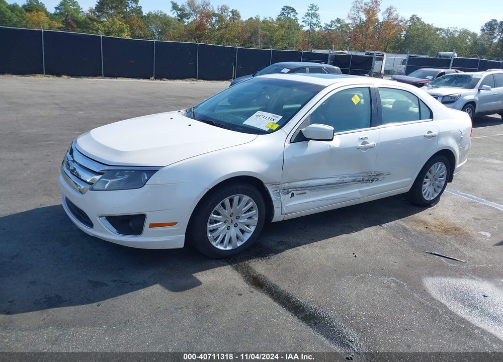 2010 FORD FUSION HYBRID VIN: 3FADP0L38AR189345