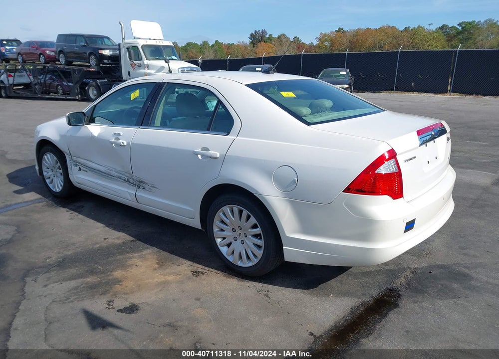 2010 FORD FUSION HYBRID VIN: 3FADP0L38AR189345