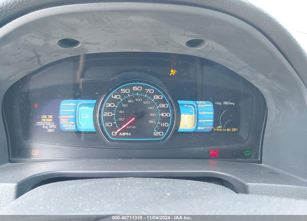 2010 FORD FUSION HYBRID VIN: 3FADP0L38AR189345