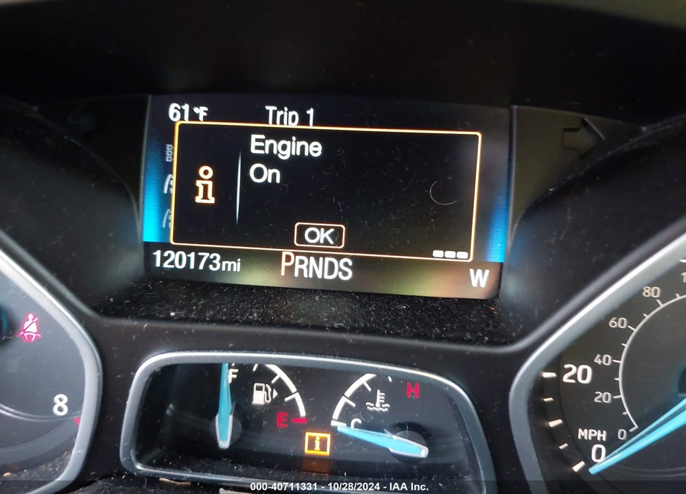 2016 FORD FOCUS SE VIN: 1FADP3F25GL403381