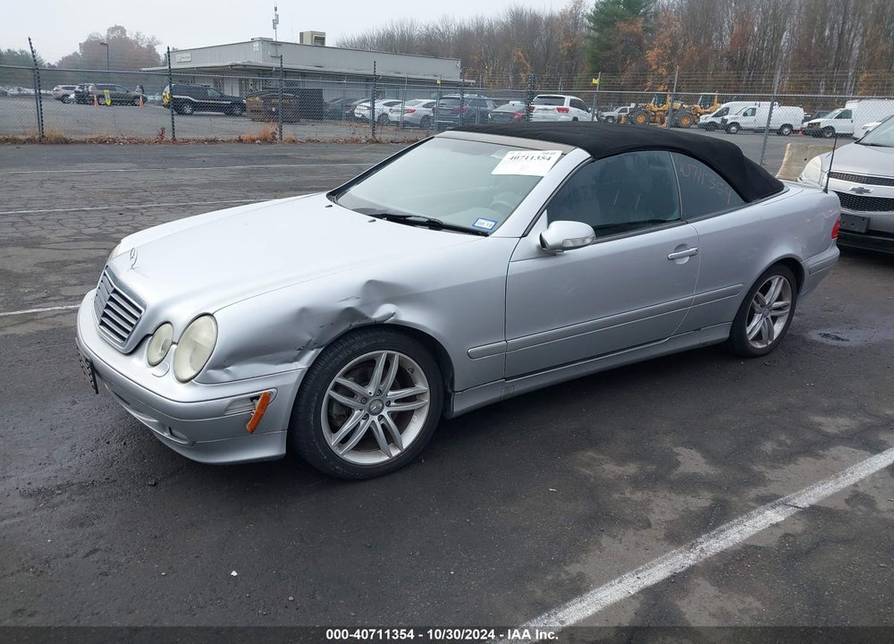 2003 MERCEDES-BENZ CLK 320 VIN: WDBLK65G93T142509