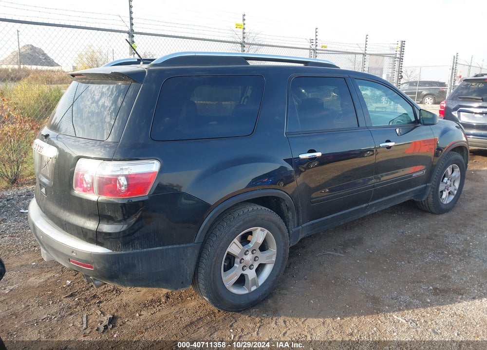 2008 GMC ACADIA SLE-1 VIN: 1GKER13748J161911