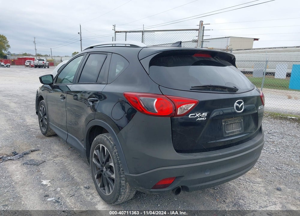 2016 MAZDA CX-5 GRAND TOURING VIN: JM3KE4DY8G0870100