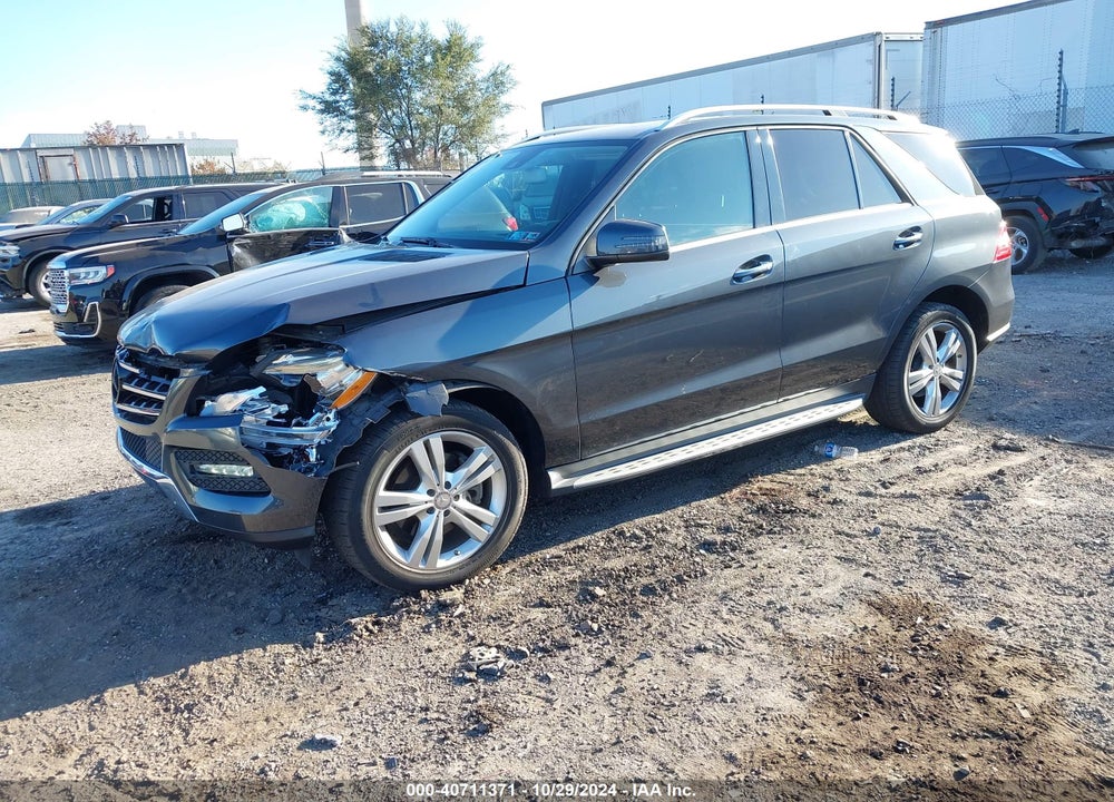 2014 MERCEDES-BENZ ML 350 4MATIC VIN: 4JGDA5HB2EA419207
