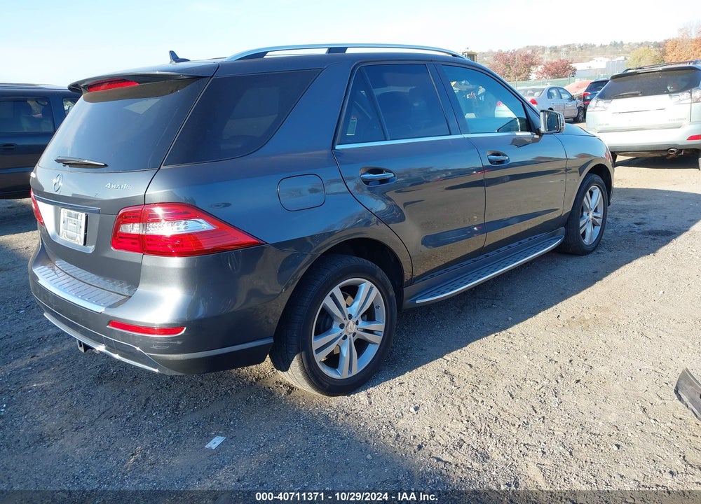 2014 MERCEDES-BENZ ML 350 4MATIC VIN: 4JGDA5HB2EA419207