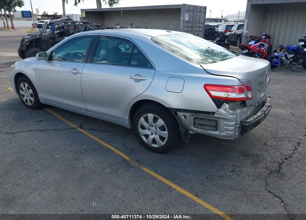 2011 TOYOTA CAMRY LE VIN: 4T4BF3EK1BR160078