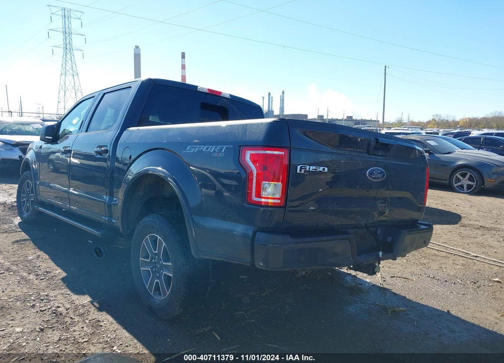 2016 FORD F-150 XLT VIN: 1FTEW1EP3GFC29103