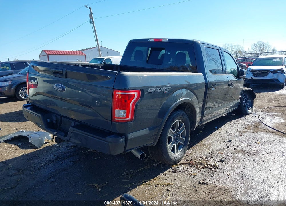 2016 FORD F-150 XLT VIN: 1FTEW1EP3GFC29103
