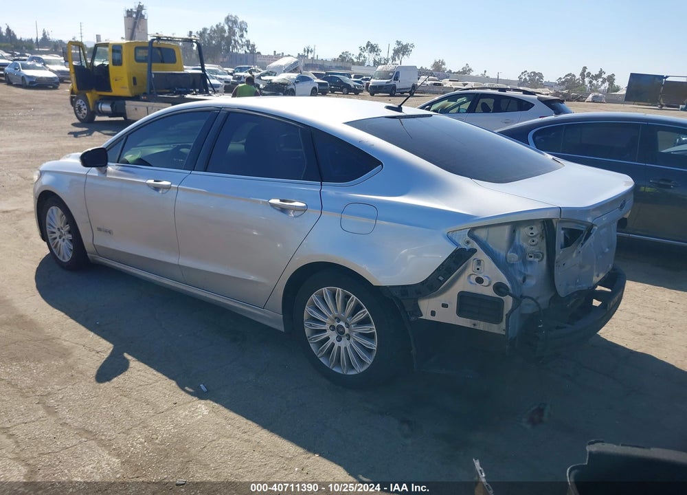 2013 FORD FUSION HYBRID SE VIN: 3FA6P0LU0DR291678