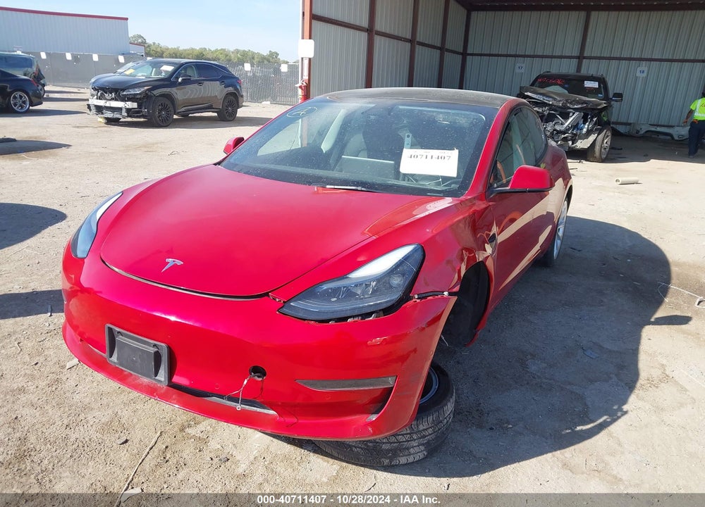 2022 TESLA MODEL 3 REAR-WHEEL DRIVE VIN: 5YJ3E1EA8NF170671