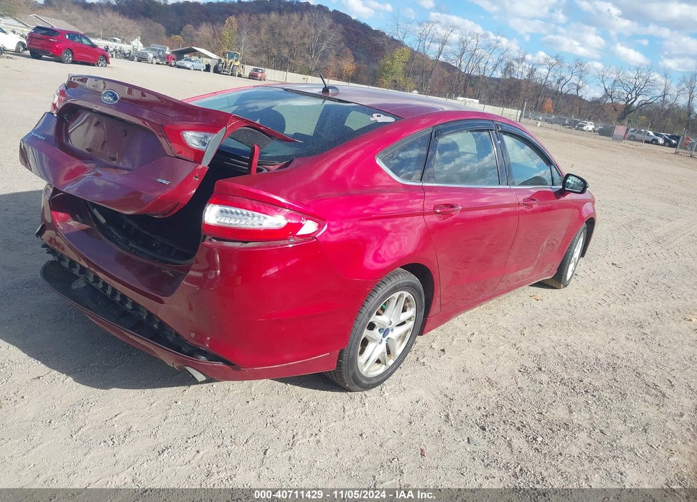 2014 FORD FUSION SE VIN: 3FA6P0H76ER162655