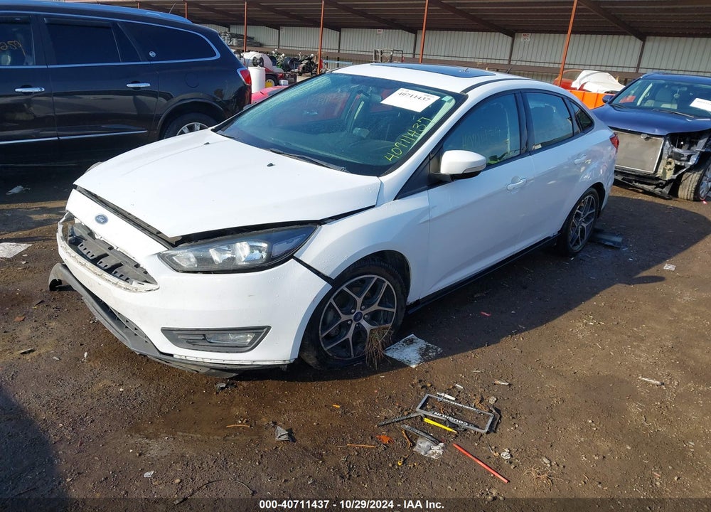 2018 FORD FOCUS SEL VIN: 1FADP3H24JL320710