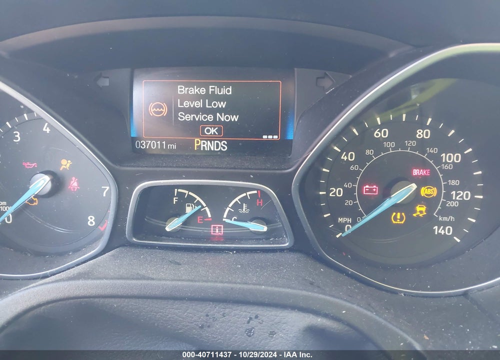 2018 FORD FOCUS SEL VIN: 1FADP3H24JL320710
