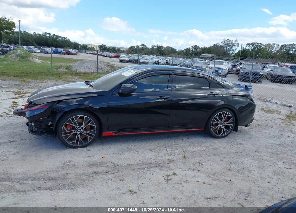 2023 HYUNDAI ELANTRA N VIN: KMHLW4AK2PU014628