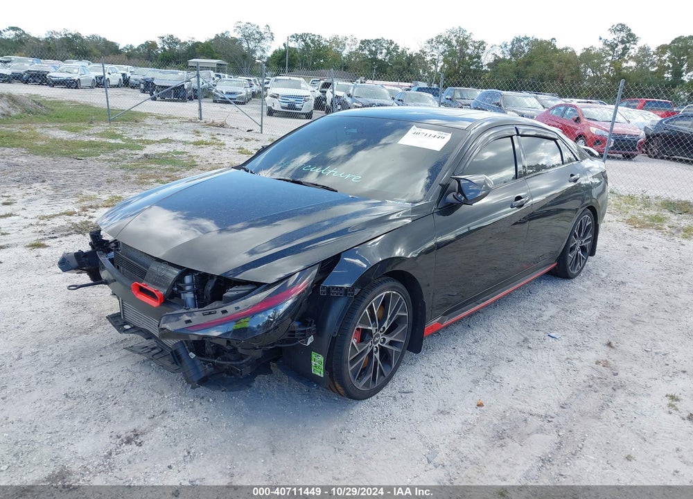 2023 HYUNDAI ELANTRA N VIN: KMHLW4AK2PU014628