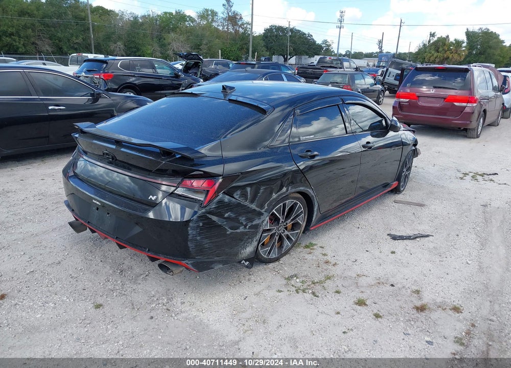 2023 HYUNDAI ELANTRA N VIN: KMHLW4AK2PU014628