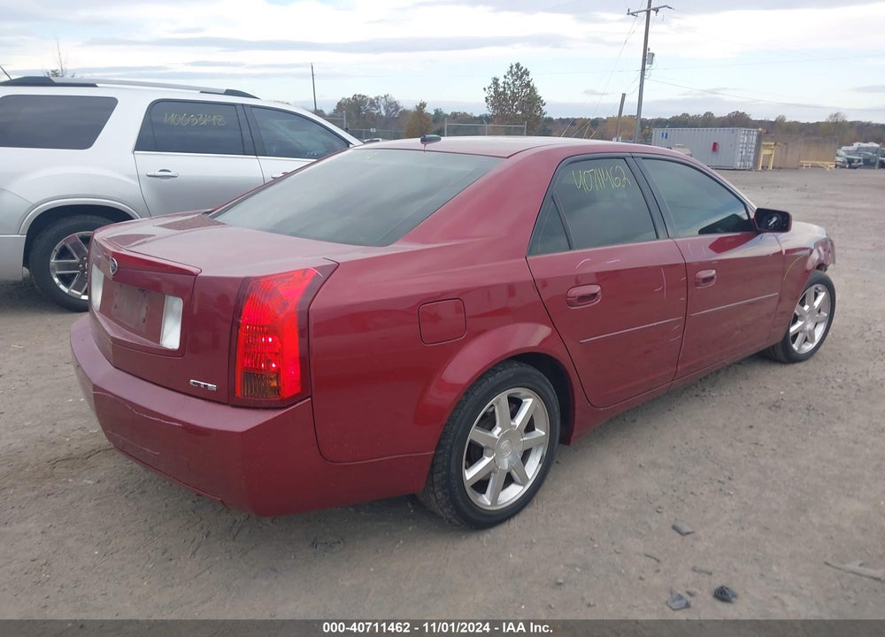 2005 CADILLAC CTS STANDARD VIN: 1G6DP567350182236