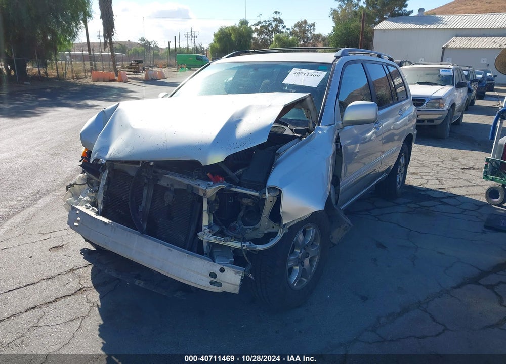 2005 TOYOTA HIGHLANDER V6 VIN: JTEGP21A850069602