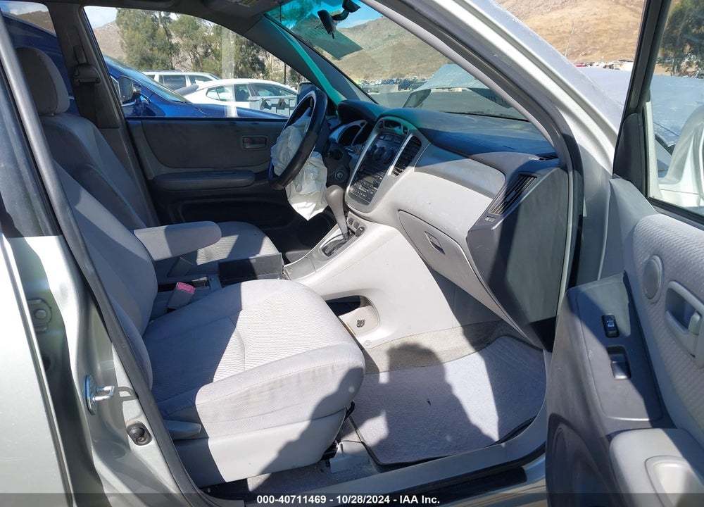 2005 TOYOTA HIGHLANDER V6 VIN: JTEGP21A850069602