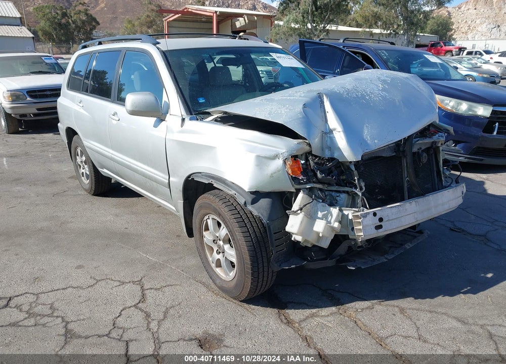 2005 TOYOTA HIGHLANDER V6 VIN: JTEGP21A850069602