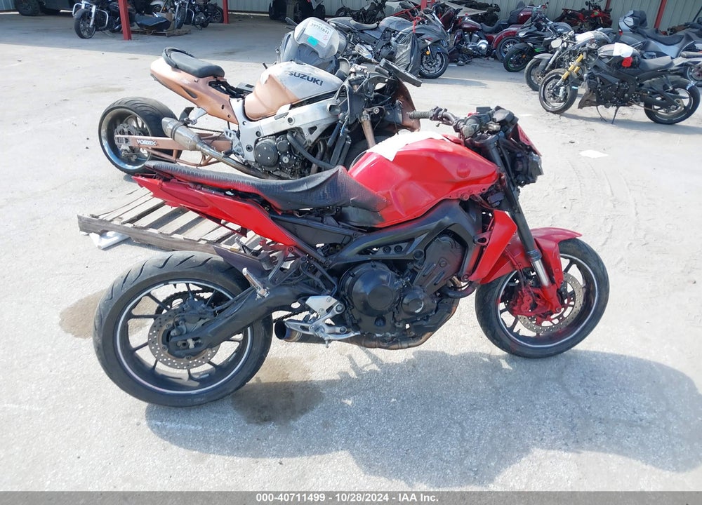 2017 YAMAHA FZ09 VIN: JYARN53E4HA000503